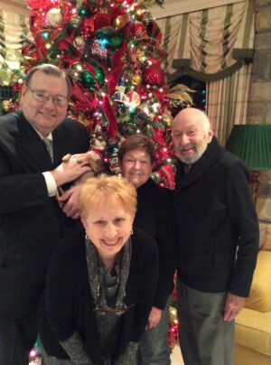 John Lee with family and friends